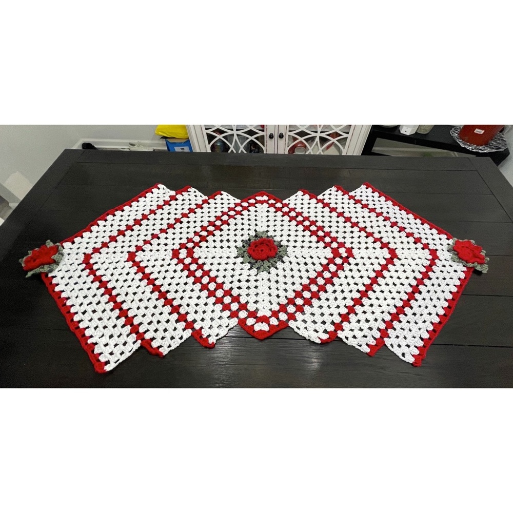 Handmade Crotchet Table Runner